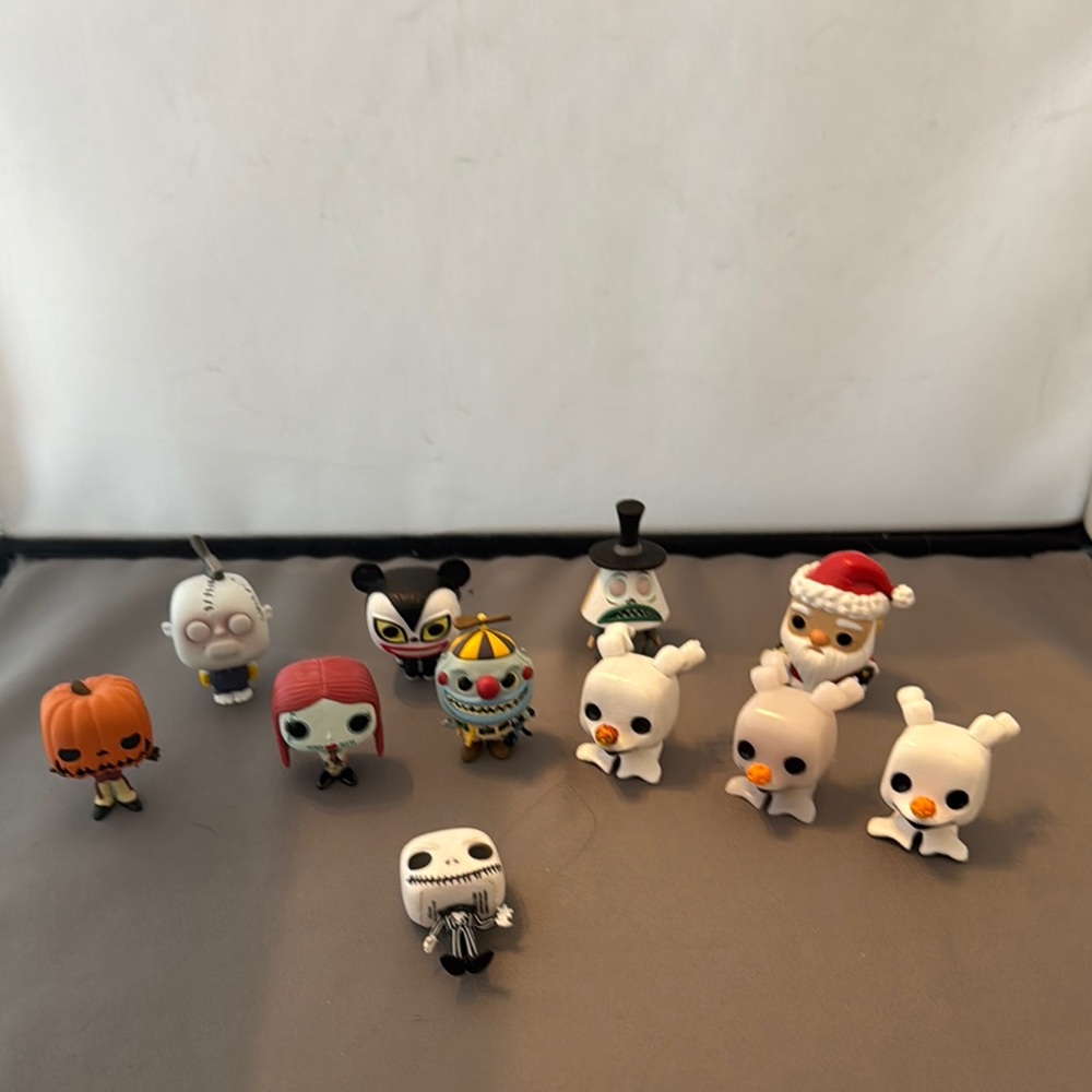 Funko Halloween and Christmas Figurine Set 11 of them